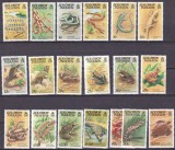 Solomon 1979/82/83 fauna reptile MI 385-400/470/489-490 MNH