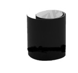 Folie protectie ornamente prag interior, exterior, Ornament aripa, bara protectie si structura, latime 16, 5 cm, 2 metri per pachet, neagra,