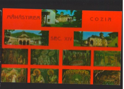 CPIB 22440 - CARTE POSTALA - MANASTIREA COZIA, MOZAIC, NECIRCULATA foto