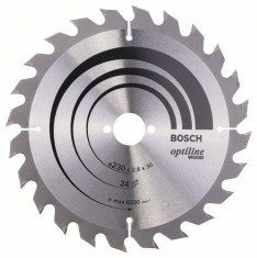 Bosch Panza ferastrau circular Optiline Wood, 230x30x2.8mm, 24T ProAdvanced PowerfulTools