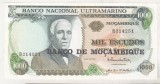 bnk bn Mozambic 1000 escudos 1976 ,necirculata