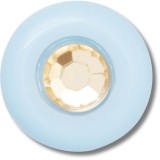 Jibbitz Crocs Blue and Green Acrylic Gem, Crocs Jibbitz