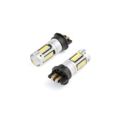 Set de 2 becuri led PW24W alb 6000k