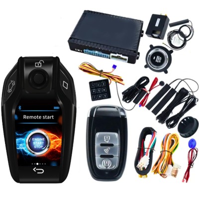 Sistem alarma auto inteligent, 4G GSM, GPS foto