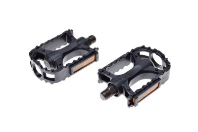 Set 2 pedale Wellgo din plastic pentru bicicleta, filet 9/16, culoare negru Cod:AWR0081 foto