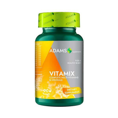 VitaMix Multivitamine si Minerale 90 tablete Adams Vision foto