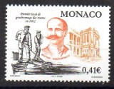 MONACO 2002, Aniversari -Ernest Guglielminetti, serie neuzata, MNH