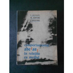 P. BRANZEI - COMPORTAMENTUL ABERANT IN RELATIILE CU MEDIUL