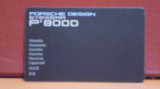 CARD PORSCHE DESIGN EYEWEAR P &#039; 8000 PT. GARANTIE,NUMAI PT. MEMBRI CLUB PORSCHE