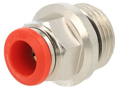 Racord Push-in Alamă Nichelată 3/8&amp;quot; foto