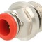 Racord Push-in Alamă Nichelată 3/8&quot;
