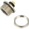 Conector M9 mamă aurit, 4 pini