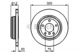 Disc frana BMW Seria 6 Cabriolet (E64) (2004 - 2010) BOSCH 0 986 479 056