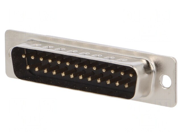 Conector D-Sub 25-Pin Tată pe Cablu Lipire 3A Gold Flash