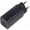 Alimentator Baseus 65W USB C și USB A, &icirc;ncărcare rapidă, negru