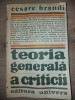 Teoria generala a criticii- Cesare Brandi