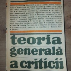 Teoria generala a criticii- Cesare Brandi