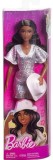 Papusa Barbie Fashionistas Originala Mattel Jucarie pentru Fete Stil Western Silver Dress