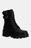Answear Lab bocanci femei, culoarea negru, cu toc drept