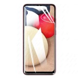 Folie de protectie compatibila cu samsung galaxy a02s, flexible, silicon, protectie completa,instalare usoara, full glue,hydrogel htpmag&Acirc;&reg;, transparen