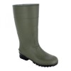 Cizme de cauciuc Nora IDRO High, inalte, verzi, marime 39, PVC, rezistente, unisex, impermeabile, protectie impotriva umezelii