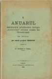 C9713N Anuarul seminarului arhidiecezan teologic Andreian ortodox rom&acirc;n din Transilvania &icirc;n Sibiu pe anul școlar 1919/1920 Eusebiu Roșca, 1920, Sibiu