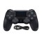 Controller ps4 cu fir, Joystick pentru Sony Playstation 4, PC, vibratii, negru