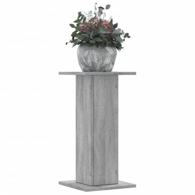 Gossi suporturi de plante 2 buc. gri sonoma 30x30x60cm lemn prelucrat foto