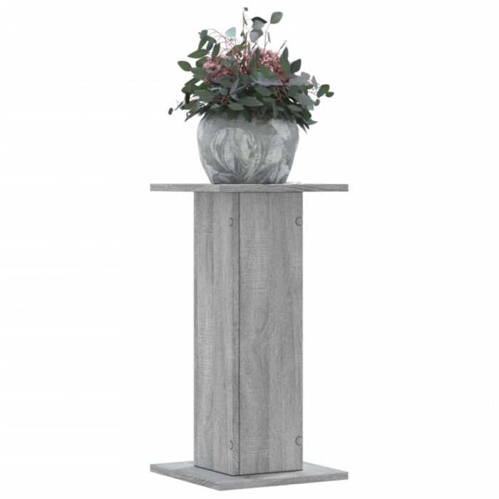 Gossi suporturi de plante 2 buc. gri sonoma 30x30x60cm lemn prelucrat