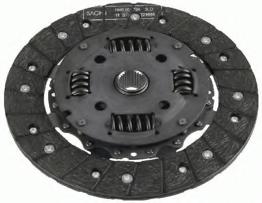 Disc ambreiaj VW GOLF VII (5G1, BE1) (2012 - 2016) SACHS 1878 005 014