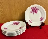 6 FARFURIOARE DIN PORTELAN FIN- MARCAJ THOMAS BAVARIA 1908-1939 D15CM