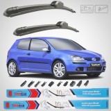 Cumpara ieftin Ștergătoare Volkswagen Golf V 1K1 3 Uși (2003&ndash;2005) Flat | Set față &ndash; TeamCar&reg;
