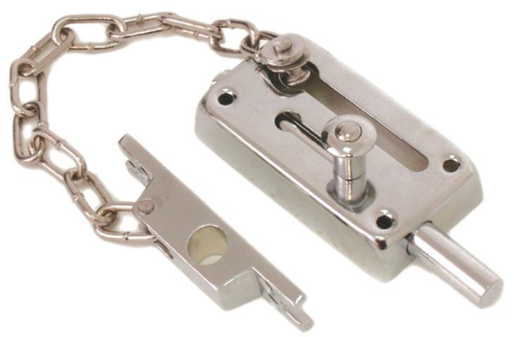 Zavor pentru usa cu lant siguranta 200 mm Gadget DiY | arhiva Okazii.ro