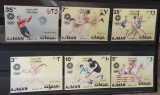 Manama si Ajman - Serii sport 3d MNH (doua poze)