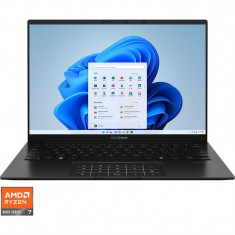 Laptop ASUS Zenbook 14 OLED UM3406HA cu procesor AMD Ryzen™ 7 8840HS pana la 5.1 GHz, 14&#039;&#039;, Full HD, OLED, 60Hz, 16GB LPDDR5X, 1TB SSD, AMD