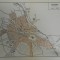 Harta Oradea 1920, 17x18 cm, scara 1:30.000, stare perfecta