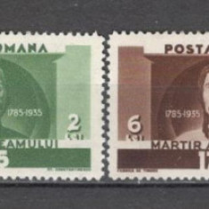 Romania.1935 150 ani moarte Horia,Closca si Crisan ZR.53