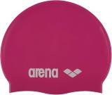 Casca de inot unisex Arena pentru copii, silicon, fuxia, marime unica - OUTLET