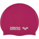 Casca de inot unisex Arena pentru copii, silicon, fuxia, marime unica - OUTLET