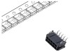 Conector MOLEX Micro-Fit 3.0 Cablu-Placa Tata, 10 pini, Pas 3mm, Cod 43045-1006