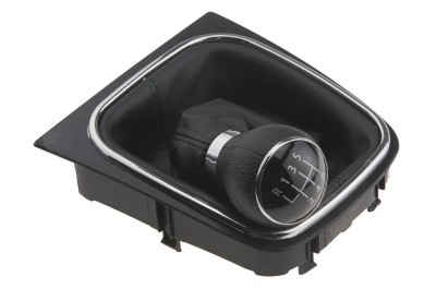 Maner schimbator viteze cu rama si manson Vw Golf 5 2003-, Golf 6 2008-, Golf Plus 2005-, Jetta 2006-, 6 Viteze, NTY GZB-VW-011 foto