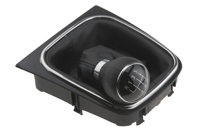 Maner schimbator viteze cu rama si manson Vw Golf 5 2003-, Golf 6 2008-, Golf Plus 2005-, Jetta 2006-, 6 Viteze, NTY GZB-VW-011