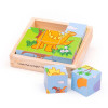 Puzzle cubic - dinozauri, BigJigs Toys