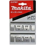Makita D-07967 - Cutit pentru rindea 82 mm 2 bucati -