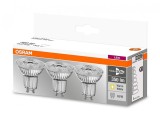 Set de 3 spot-uri Led, Par16 50, GU10, 4.3W (50W), lumina calda (2700K)