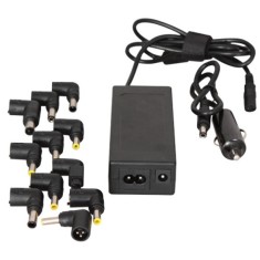 Alimentator universal pentru laptop, putere 90 W, 10 mufe adaptoare foto