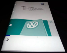 Carte Service VW Volkswagen necompletata (carnet caiet carti servis) foto