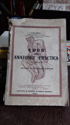 CURS DE ANATOMIE PRACTICA - I.TH. RIGA VOL.1 PARTEA I foto