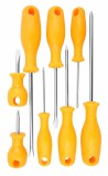 Set Surubelnite Magnetice Tolsen 8 buc, Cr-V, SL/PH, Diverse Dimensiuni, Antialunecare, Rotatie Rapida, Agatator