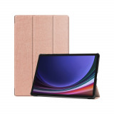 Husa Flip pentru Samsung Galaxy Tab S9 Plus / S9 FE Plus - Techsuit FoldPro - Rose Gold